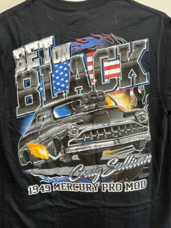 Adult Large Bet On Black T-Shirt